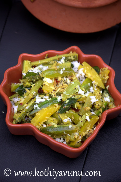 Vishu Thoran-Kani Thoran-Mixed Vegetable Stir Fry |kothiyavunu.com