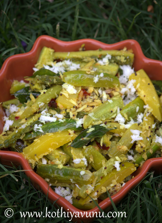 Vishu Thoran-Kani Thoran-Mixed Vegetable Stir Fry |kothiyavunu.com