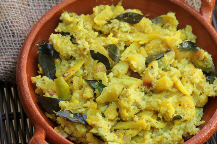 Chakka Aviyal-Jackfruit aviyal |kothiyavuu.com