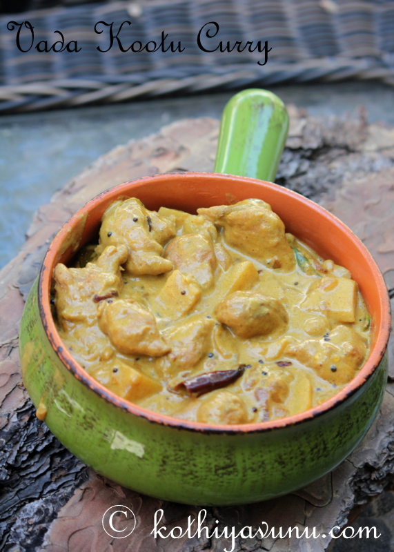 Vada Kootu Curry-Vadakootukari |kothiyavunu.com