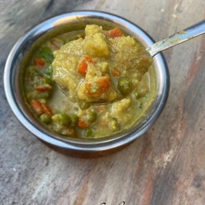 Oil Free Vegetable Kurma Recipe-Instant Pot with Video