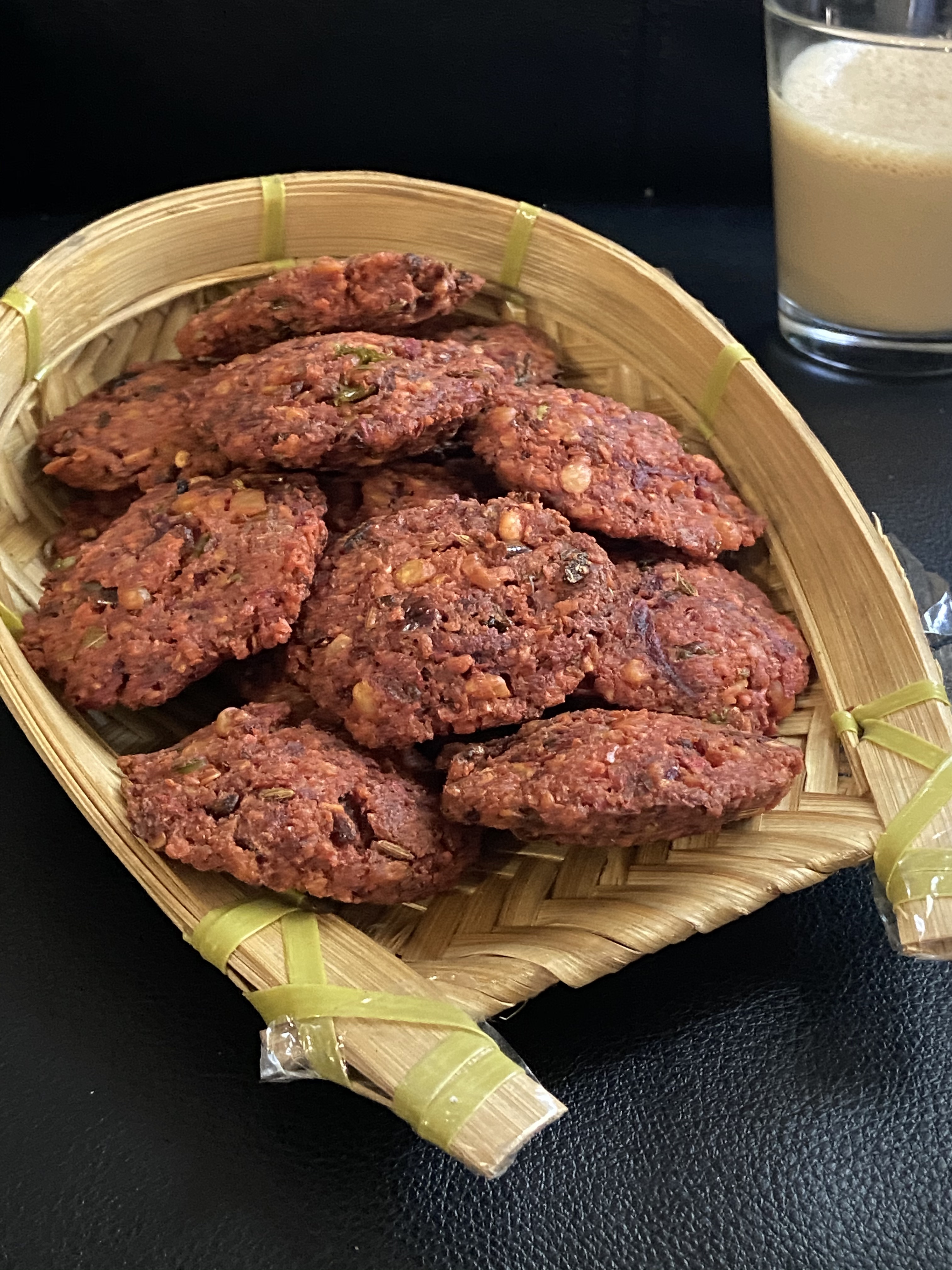 Beetroot Vadai-Beetroot Vada Recipe-Beetroot Fritters